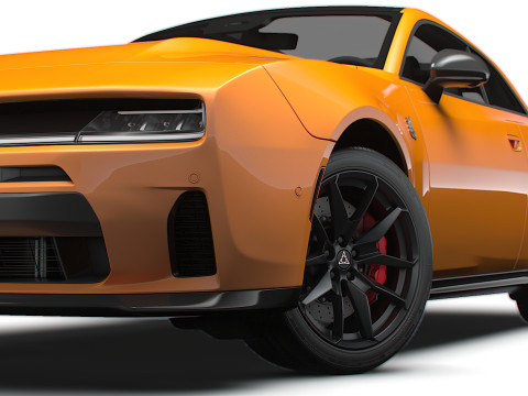Dodge Charger Scat Pack 2D LB 2026 3D Model