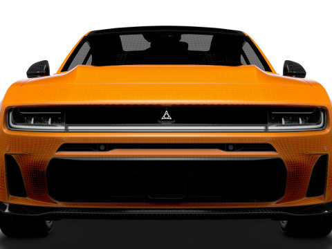 Dodge Charger Scat Pack 2D LB 2026 3D Model