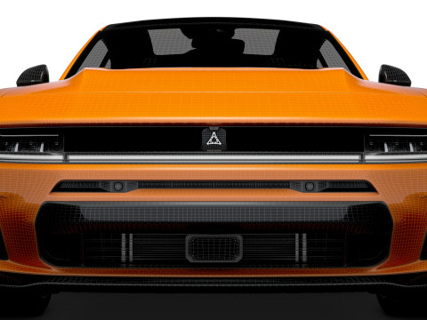 Dodge Charger Scat Pack 2D LB 2026 3D Model