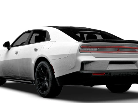 Dodge Charger Scat Pack 4D LB 2026 3D Model
