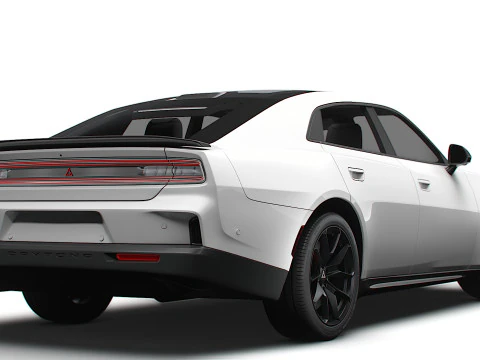 Dodge Charger Scat Pack 4D LB 2026 3D Model
