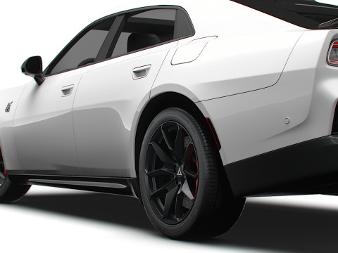 Dodge Charger Scat Pack 4D LB 2026 Modelo 3D