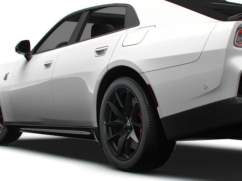 Dodge Charger Scat Pack 4D LB 2026 3D Model