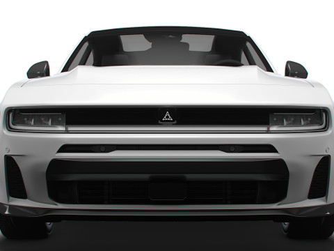 Dodge Charger Scat Pack 4D LB 2026 Modelo 3D