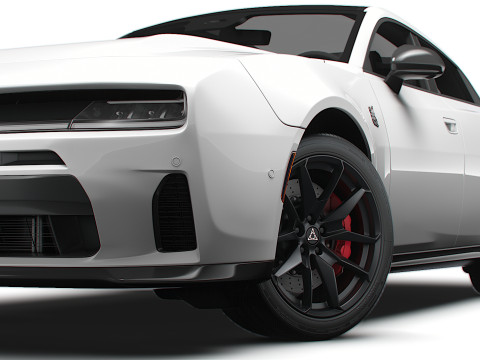 Dodge Charger Scat Pack 4D LB 2026 Modelo 3D