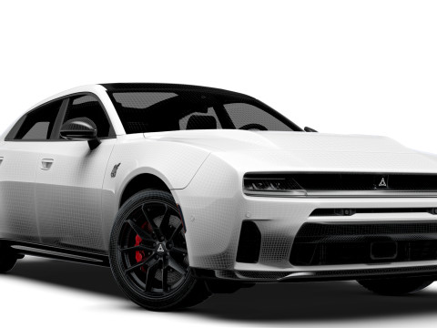 Dodge Charger Scat Pack 4D LB 2026 Modelo 3D