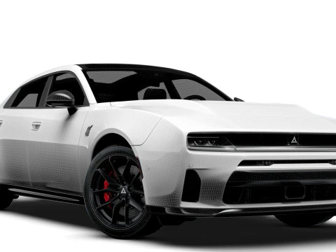 Dodge Charger Scat Pack 4D LB 2026 3D Model