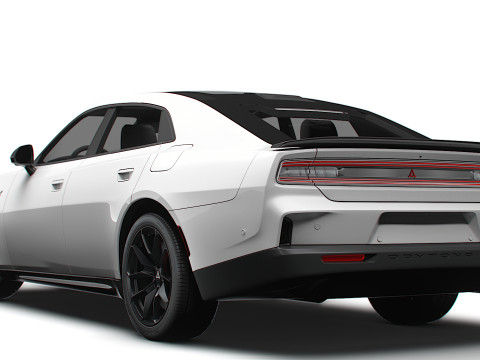 Dodge Charger Scat Pack 4D LB 2026 Modelo 3D