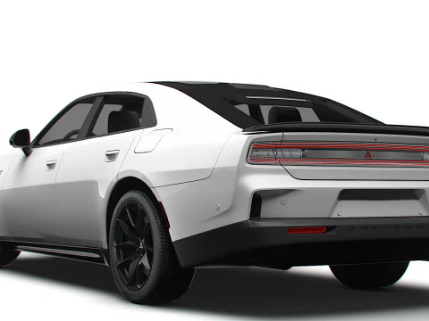 Dodge Charger Scat Pack 4D LB 2026 3D Model