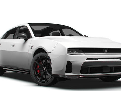 Dodge Charger Scat Pack 4D LB 2026 Modelo 3D