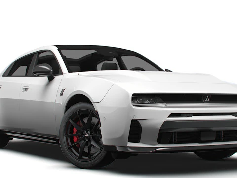 Dodge Charger Scat Pack 4D LB 2026 3D Model