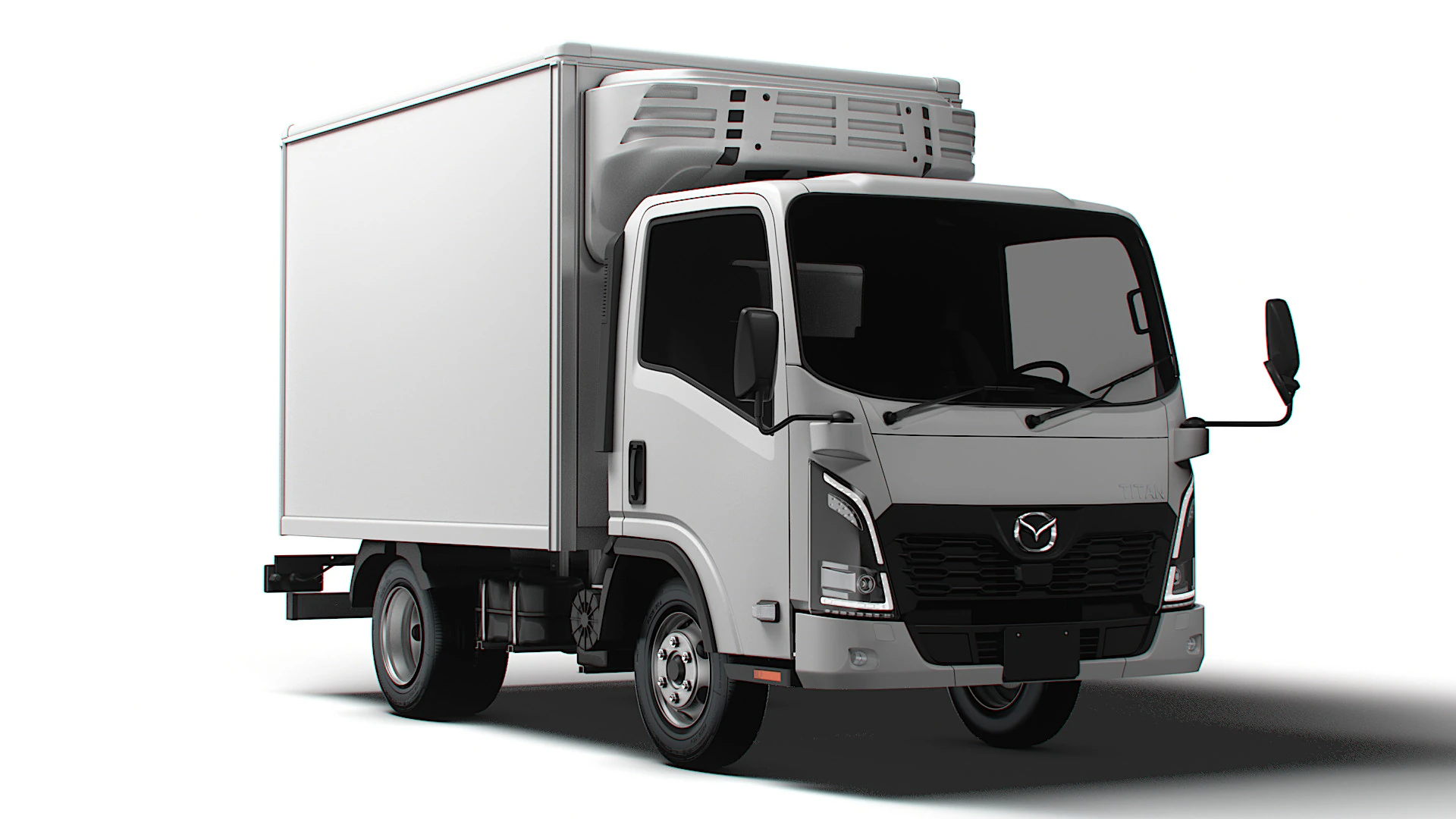 Mazda Titan Refrigerator 2026 3D Model .c4d .max .obj .3ds .fbx .stl .blend 