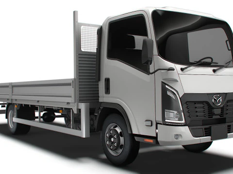 Cami&oacute;n con carrocer&iacute;a r&iacute;gida Mazda Titan 2026 Modelo 3D