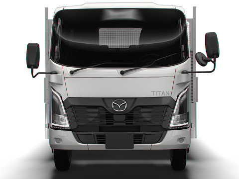 Вантажівка з жорстким кузовом Mazda Titan 2026 р.в 3D Модель