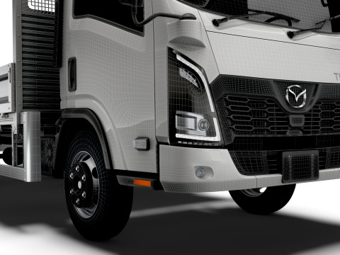Вантажівка з жорстким кузовом Mazda Titan 2026 р.в 3D Модель