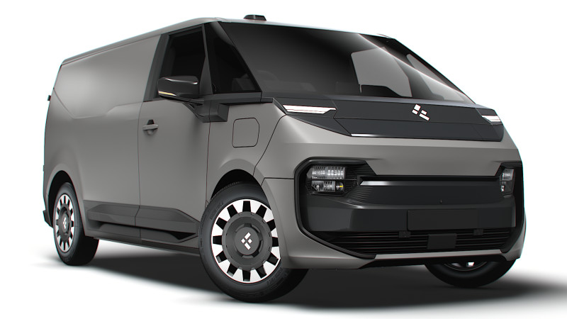 Flexis Panelvan 2026 3D Model .c4d .max .obj .3ds .fbx .stl .blend 