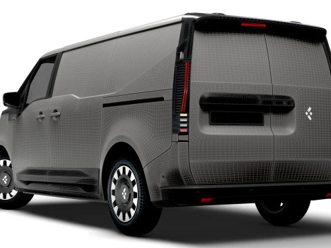 Flexis Panel Van 2026 3D Model