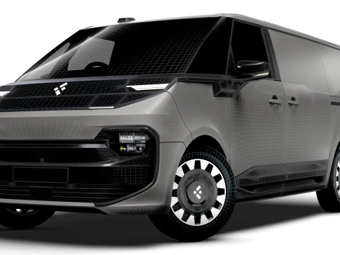 Flexis Panel Van 2026 3D Model