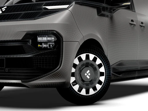 Flexis Panel Van 2026 3D Model