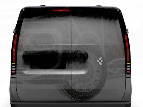 Flexis Panel Van 2026 3D Model