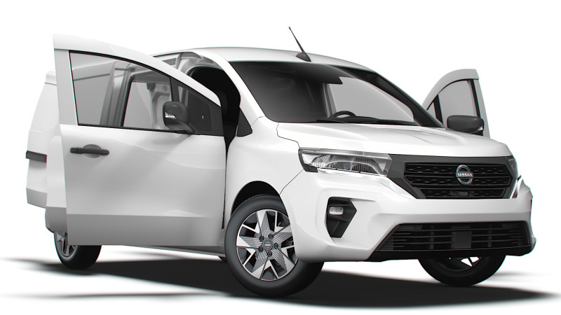 Інтер'єр Nissan Townstar LWB HQ 2025 3D Модель .c4d .max .obj .3ds .fbx .stl .blend