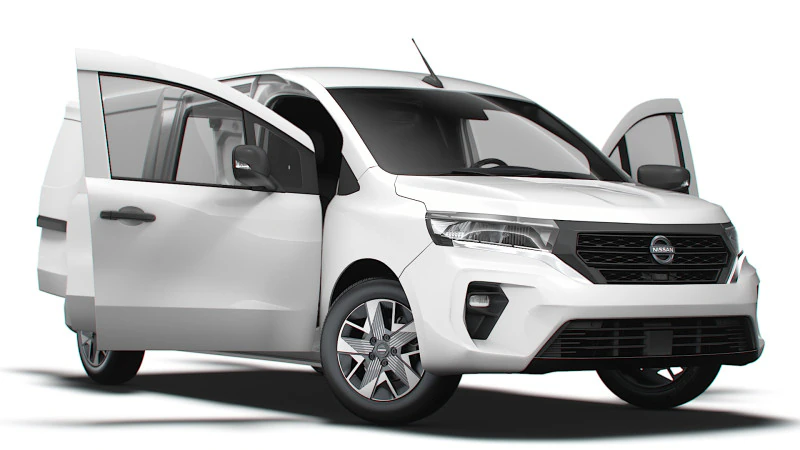 Interni Nissan Townstar LWB HQ 2025 Modello 3D .c4d .max .obj .3ds .fbx .stl .blend 