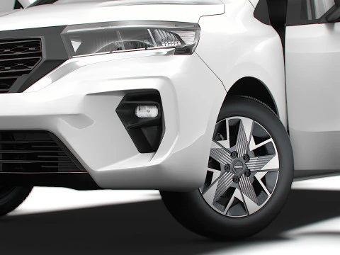 Interni Nissan Townstar LWB HQ 2025 Modello 3D