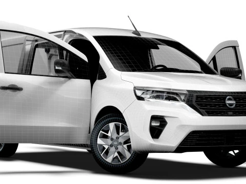 Interni Nissan Townstar LWB HQ 2025 Modello 3D