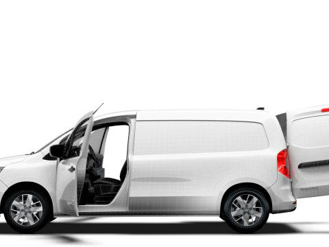 Interni Nissan Townstar LWB HQ 2025 Modello 3D