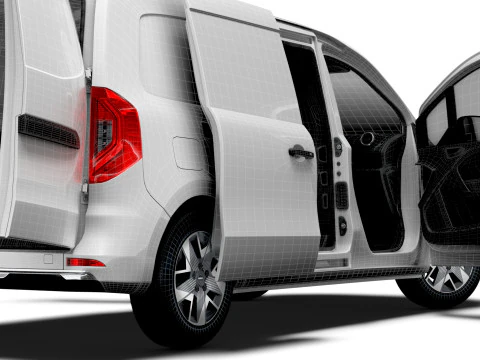 Interni Nissan Townstar LWB HQ 2025 Modello 3D