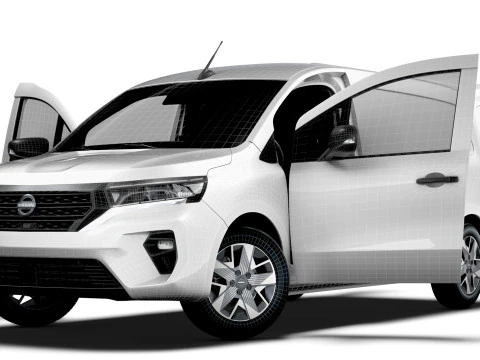 Interni Nissan Townstar LWB HQ 2025 Modello 3D