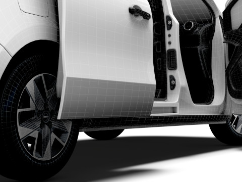 Інтер'єр Nissan Townstar LWB HQ 2025 3D Модель