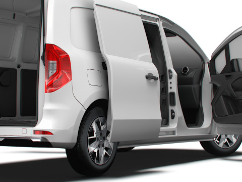 Nissan Townstar LWB Tailgate HQ Interior 2025 3D Model