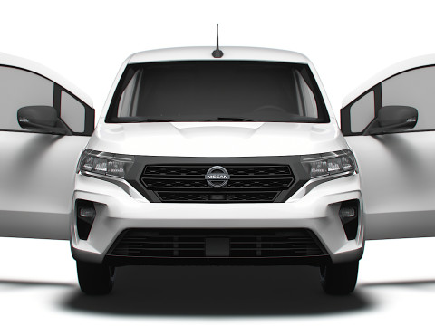 Nissan Townstar LWB Tailgate HQ Interior 2025 3D Model