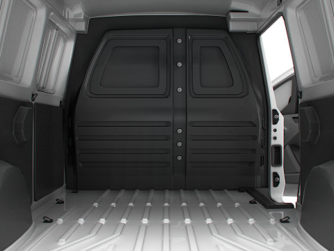 Nissan Townstar LWB Tailgate HQ Interior 2025 3D Model
