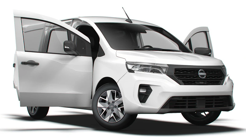 日产 Townstar SWB HQ 内饰 2025 3D 模型 .c4d .max .obj .3ds .fbx .stl .blend 