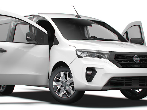 Interior Kantor Pusat Nissan Townstar SWB 2025 Model 3D