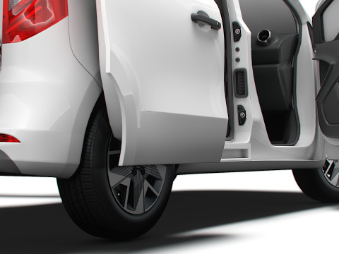 日产 Townstar SWB HQ 内饰 2025 3D 模型