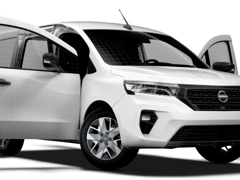 日产 Townstar SWB HQ 内饰 2025 3D 模型