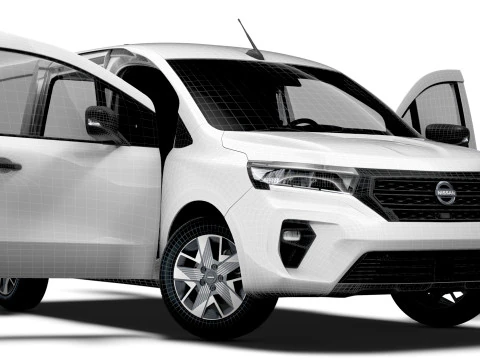 日产 Townstar SWB HQ 内饰 2025 3D 模型