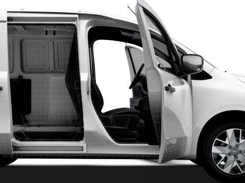 日产 Townstar SWB HQ 内饰 2025 3D 模型