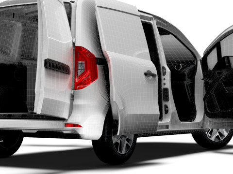 日产 Townstar SWB HQ 内饰 2025 3D 模型