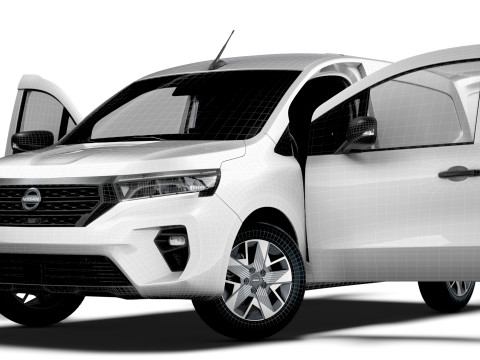 日产 Townstar SWB HQ 内饰 2025 3D 模型