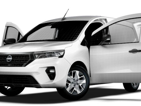 日产 Townstar SWB HQ 内饰 2025 3D 模型