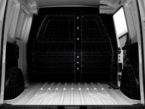 日产 Townstar SWB HQ 内饰 2025 3D 模型