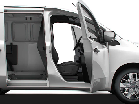 Nissan Townstar SWB Portellone HQ Interni 2025 Modello 3D