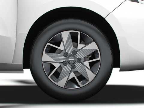 Nissan Townstar SWB Portellone HQ Interni 2025 Modello 3D