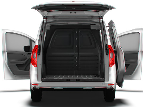 Nissan Townstar SWB Tailgate HQ Interior 2025 3D Модель