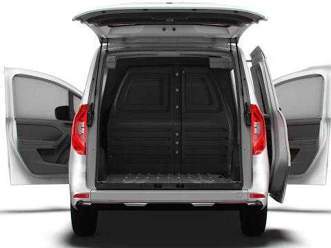 Nissan Townstar SWB Portellone HQ Interni 2025 Modello 3D