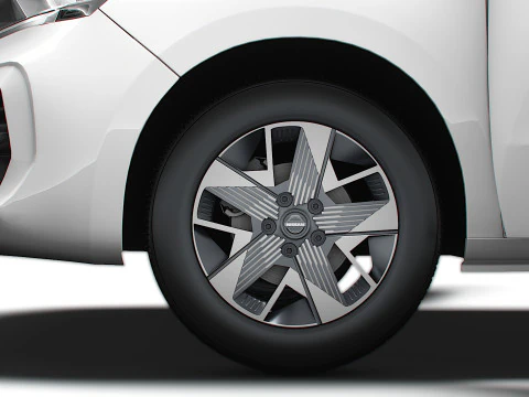 Nissan Townstar SWB Portellone HQ Interni 2025 Modello 3D